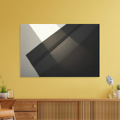Toile Architecture Minimaliste Lumière et Ombre (Insitu(Salon))