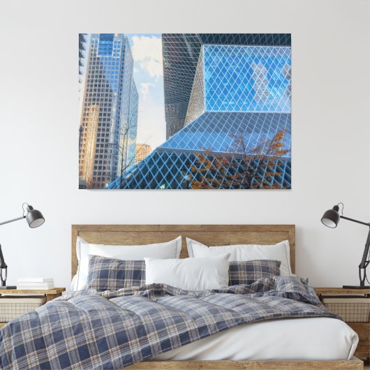 Toile Architecture moderne de Seattle (Insitu(Chambre))