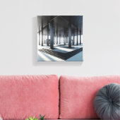 Toile Architecture néo-classique moderne - Perspective 3 (Insitu(Salon))