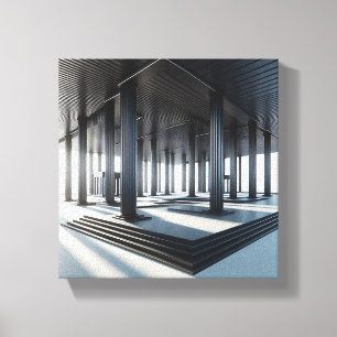 Toile Architecture néo-classique moderne - Perspective 3