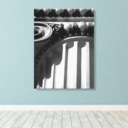 Toile Architecture NYC III (Insitu (Plancher de Bois))