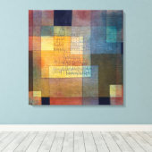 Toile Architecture polyphonique | Paul Klee | (Insitu (Plancher de Bois))