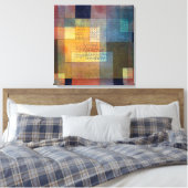 Toile Architecture polyphonique | Paul Klee | (Insitu(Chambre))