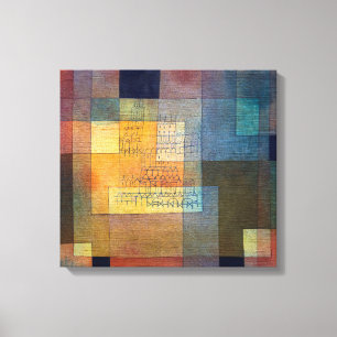 Toile Architecture polyphonique Paul Klee