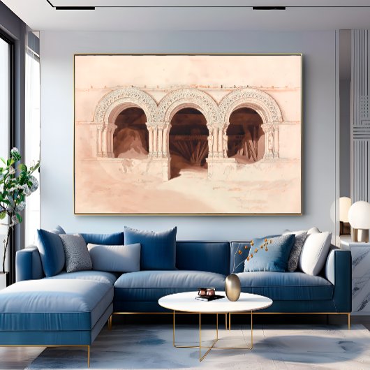 Toile Arcs de Saint Georges de Boscherville