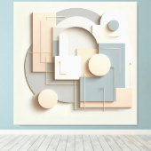 Toile Arcs Dimensionnels Doux (Insitu (Plancher de Bois))