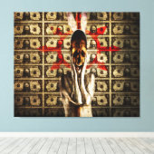 Toile argent 2013 (Insitu (Plancher de Bois))