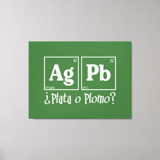 Toile Argent ou plomb (Recto)
