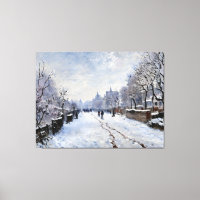 Argenteuil couvert de neige