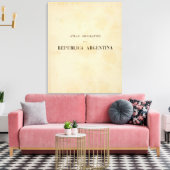 Toile Argentine 2 (Insitu(Salon))