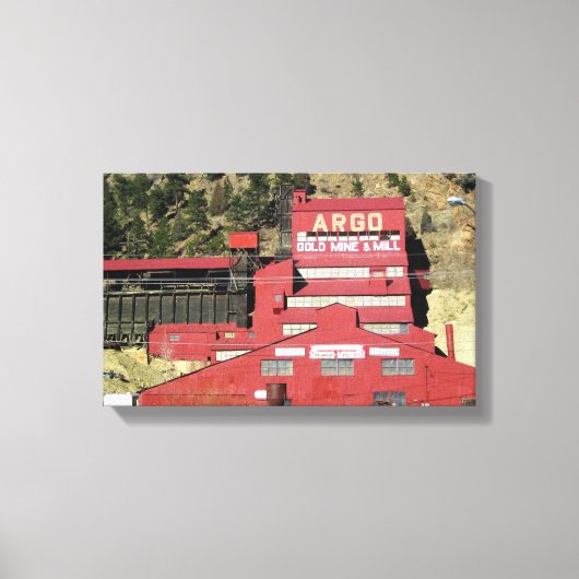 Toile Argo Gold Mine & Mill, Idaho Springs, Colorado (Recto)