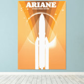 Toile Ariane Guiana Space Center (Insitu (Plancher de Bois))