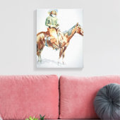 Toile Arizona Cowboy, 1901 (crayon sur papier) (Insitu(Salon))