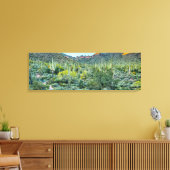 Toile Arizona Désert Randonnée Saguaro Cactus Forêt 36x1 (Insitu(Salon))