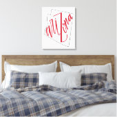 Toile Arizona | Design de typographie d'État (Insitu(Chambre))