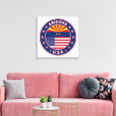 Toile Arizona, États-Unis (Insitu(Salon))