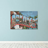 Toile Arkansas (Scène De Cascade) - Grandes Scènes De Le (Insitu (Plancher de Bois))