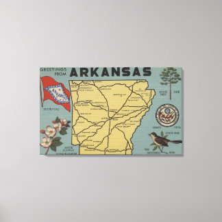 Toile ArkansasGrandes lettres ScènesArkansas 2