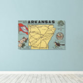 Toile ArkansasGrandes lettres ScènesArkansas 2 (Insitu (Plancher de Bois))