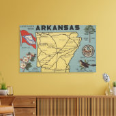 Toile ArkansasGrandes lettres ScènesArkansas 2 (Insitu(Salon))