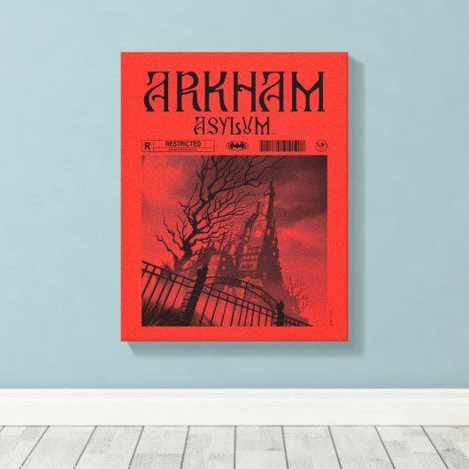Toile Arkham Asylum : Restreint (Insitu (Plancher de Bois))