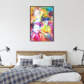 TOILE ARLECCHINO PIERO ET COLOMBINA (Insitu(Chambre))