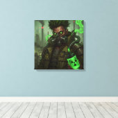 Toile Arlequin de smog (Insitu (Plancher de Bois))