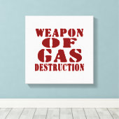 Toile Arme De Destruction Du Gaz (Insitu (Plancher de Bois))