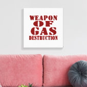 Toile Arme De Destruction Du Gaz (Insitu(Salon))