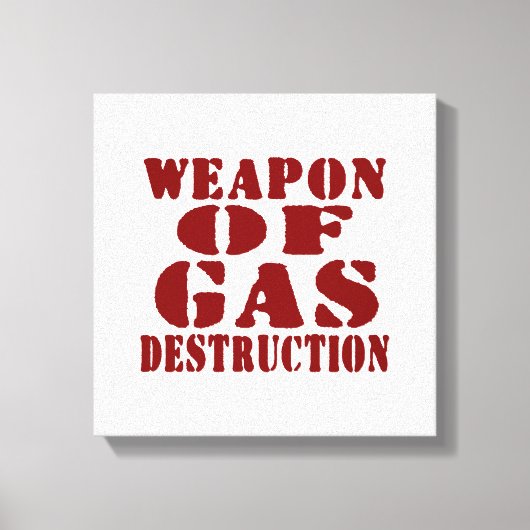 Toile Arme De Destruction Du Gaz (Recto)