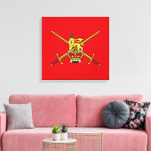 Toile Armée britannique (armée britannique) (Insitu(Salon))
