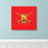 Toile Armée britannique (armée britannique) (Insitu (Plancher de Bois))