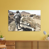 Toile Armée nationale afghane et soldats américains (Insitu(Salon))