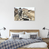 Toile Armée nationale afghane et soldats américains (Insitu(Chambre))