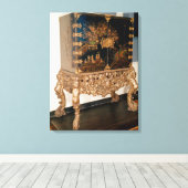 Toile Armoire laquée en noir et or (Insitu (Plancher de Bois))