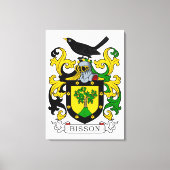 Toile Armoiries de Bisson (Recto)