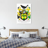 Toile Armoiries de Bisson (Insitu(Chambre))