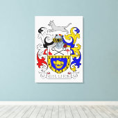 Toile Armoiries de Gillies (Insitu (Plancher de Bois))