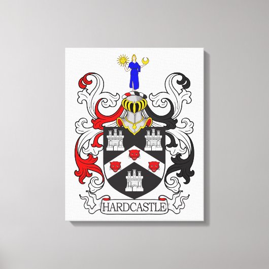 Toile Armoiries de Hardcastle I (Recto)
