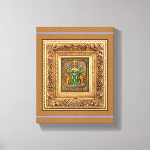 Toile Armoiries de la famille néerlandaise Van Westervel