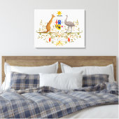 Toile Armoiries de l'Australie (Insitu(Chambre))