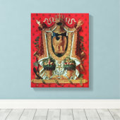 Toile Armoiries de l'Empire français (Insitu (Plancher de Bois))