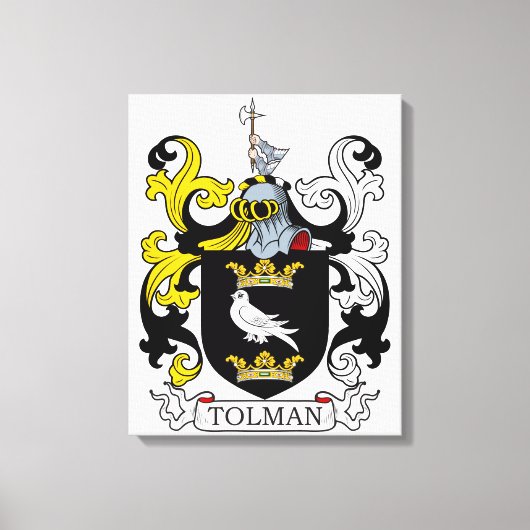 Toile Armoiries de Tolman (Recto)