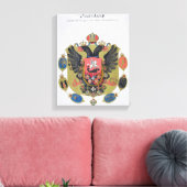 Toile Armoiries et boucliers de l'État de la Russie impé (Insitu(Salon))