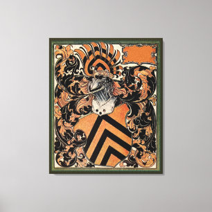 Toile Armoiries médiévales belges