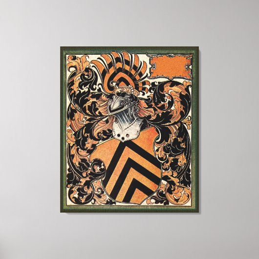 Toile Armoiries médiévales belges (Recto)