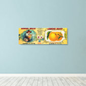 Toile Armona Apricot Étiquette (Insitu (Plancher de Bois))