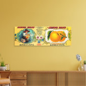 Toile Armona Apricot Étiquette (Insitu(Salon))