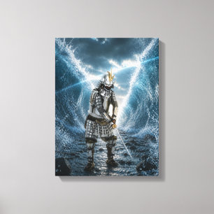 Toile Armure de samouraï Oda Nobunaga Eau 12x16