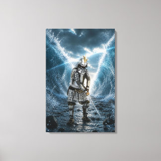 Toile Armure de samouraï Oda Nobunaga Eau 20x30
